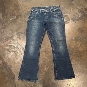 Womens Levi’s Demi Curve modern rise bootcut skinnys